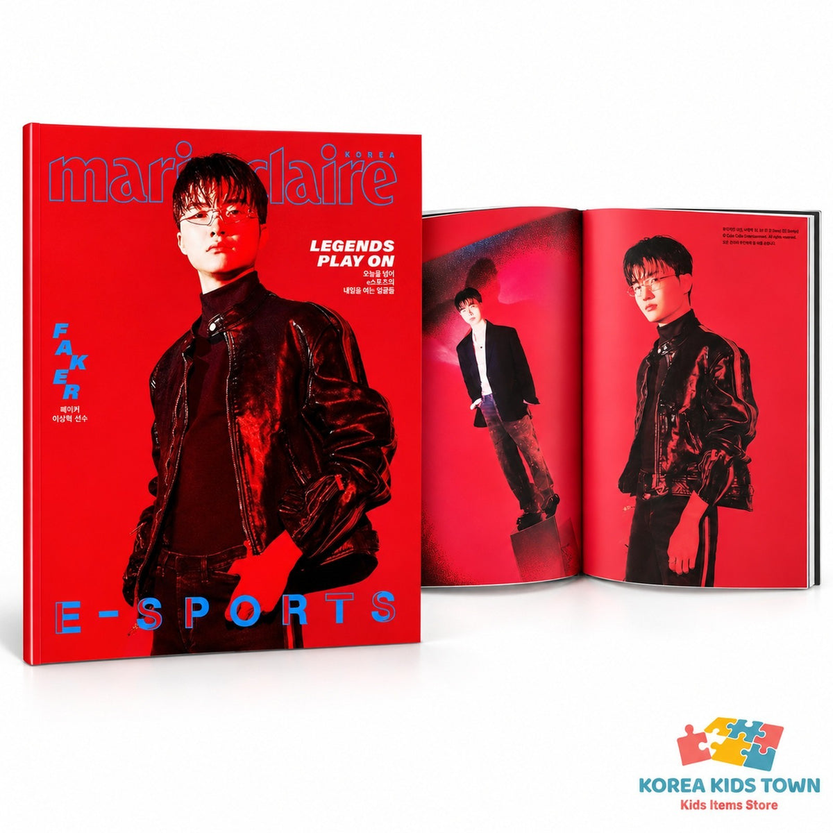 Marie Claire Esports T1 Faker Special Series Magazine