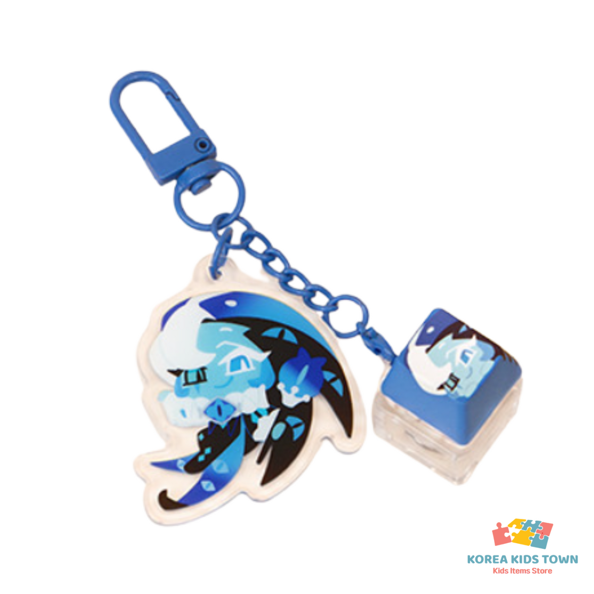 CookieRun Kingdom LED Keycap Keyring 8 Types Choice / Shadow Milk Pure Vanilla