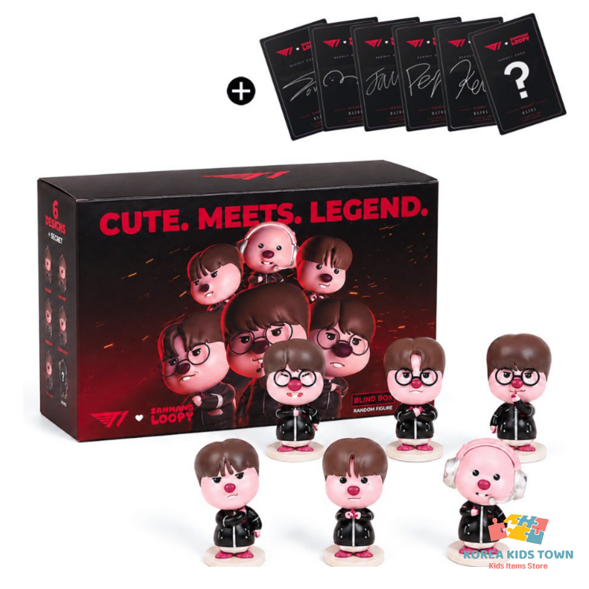 T1 x Zanmang Loopy Figure — Full Set