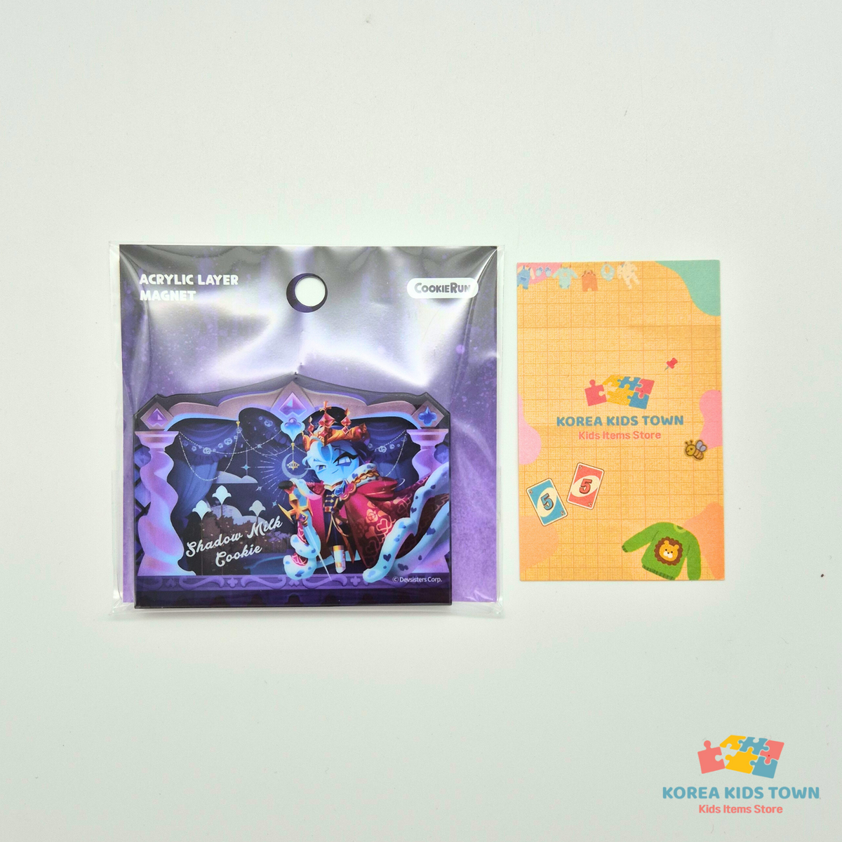 CookieRun Kingdom 5th Anniversary Layer Magnet (Shadow Milk)