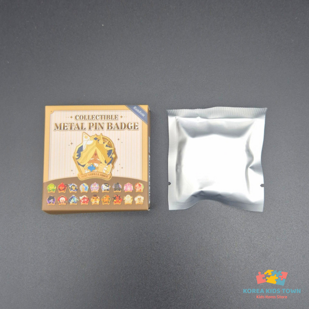 CookieRun Kingdom Collectible Metal Pin Badge Blind Box Factory Sealed