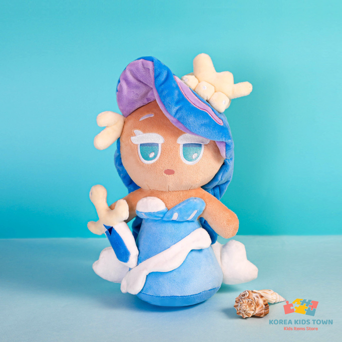CookieRun Kingdom Sea Fairy Cookie / Moonlight Cookie Plush Doll