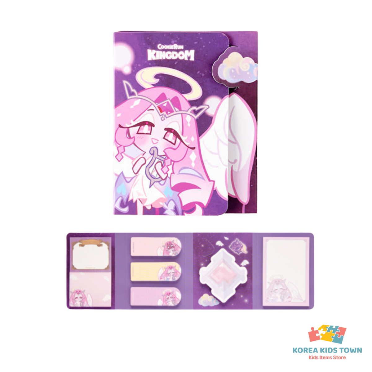 CookieRun Kingdom Brand New Goods (Shadow Milk, memo pad /3 color pen)