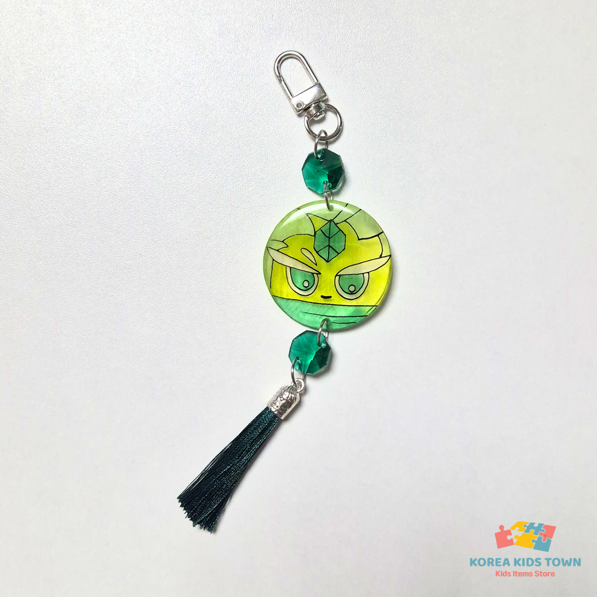 CookieRun Kingdom Shadow Milk, Pure Vanilla Artisan Hand-crafted Hwagak Keyring