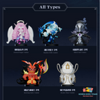 CookieRun Kingdom Figure The Five Beasts + Photo Card