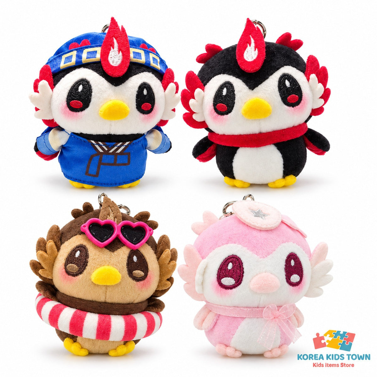 T1 ATI Mascot Plush Keyring — LoL Base Camp Exclusive