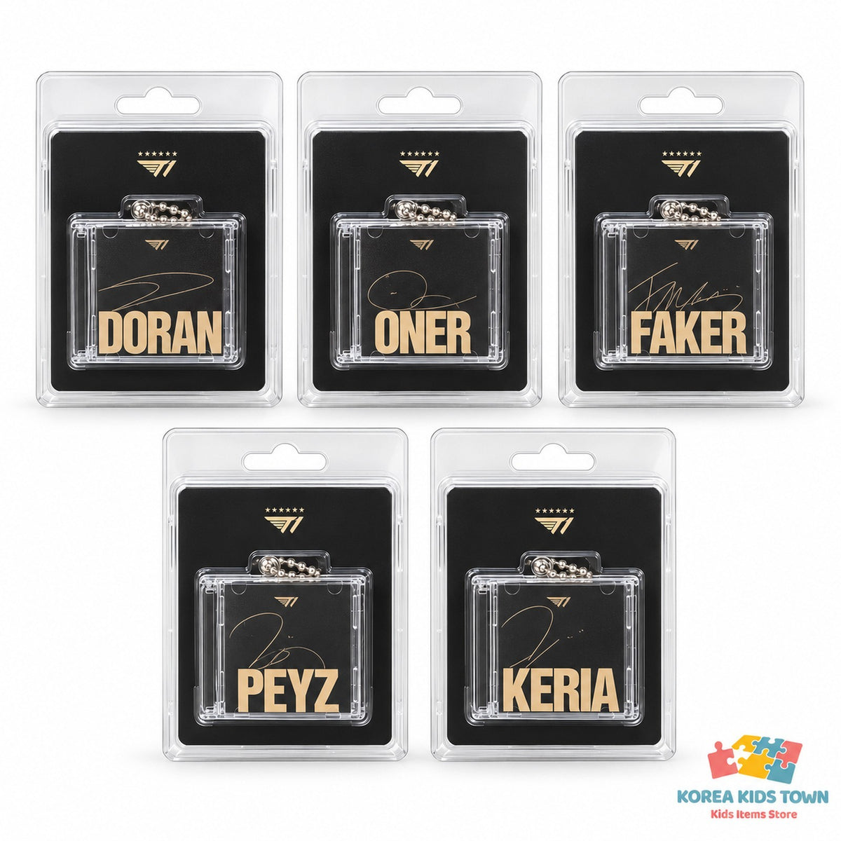 T1 Legacy NFC CD Keyring — Player Signature