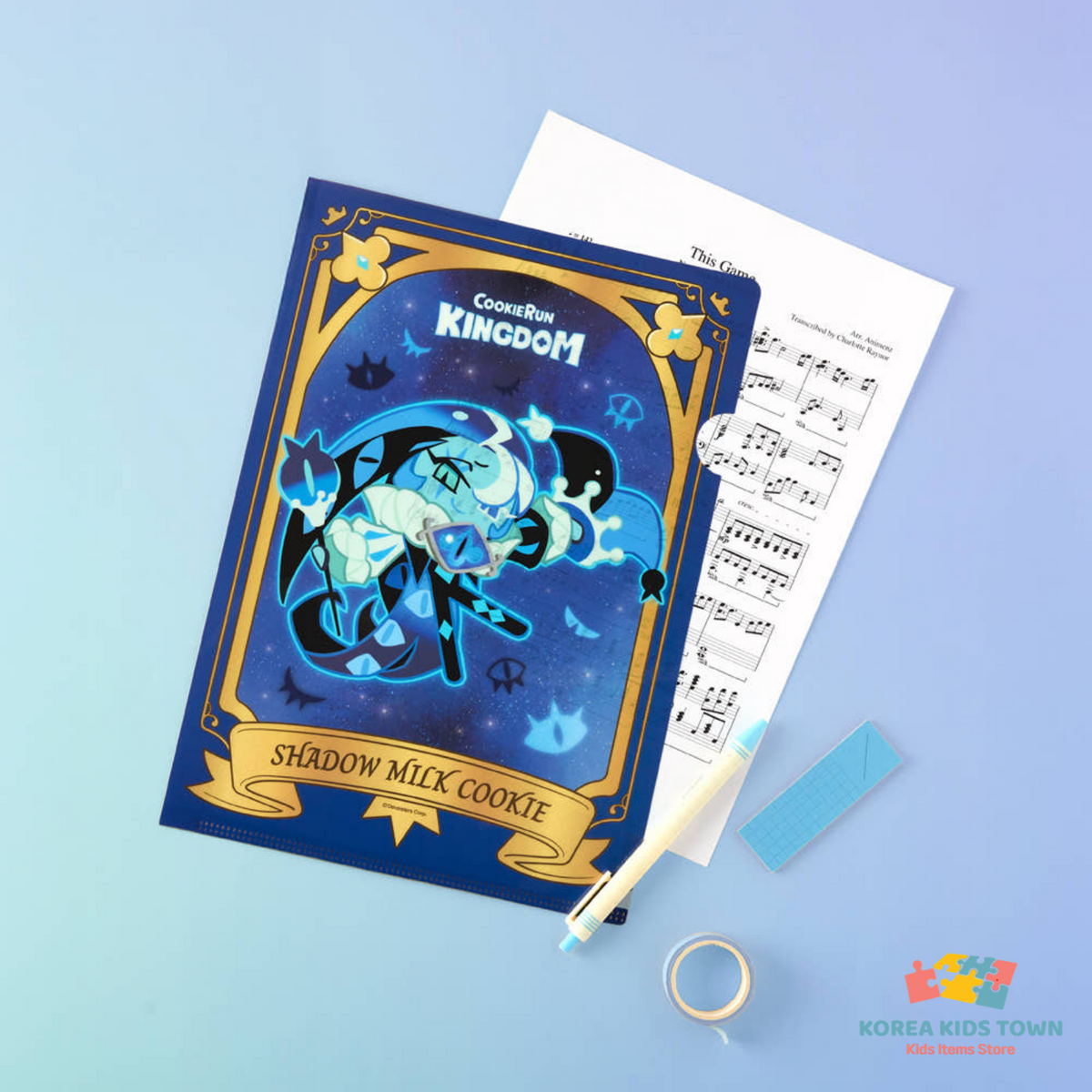 CookieRun Kingdom Brand New Goods (Shadow Milk, Notes/ mouse pad)