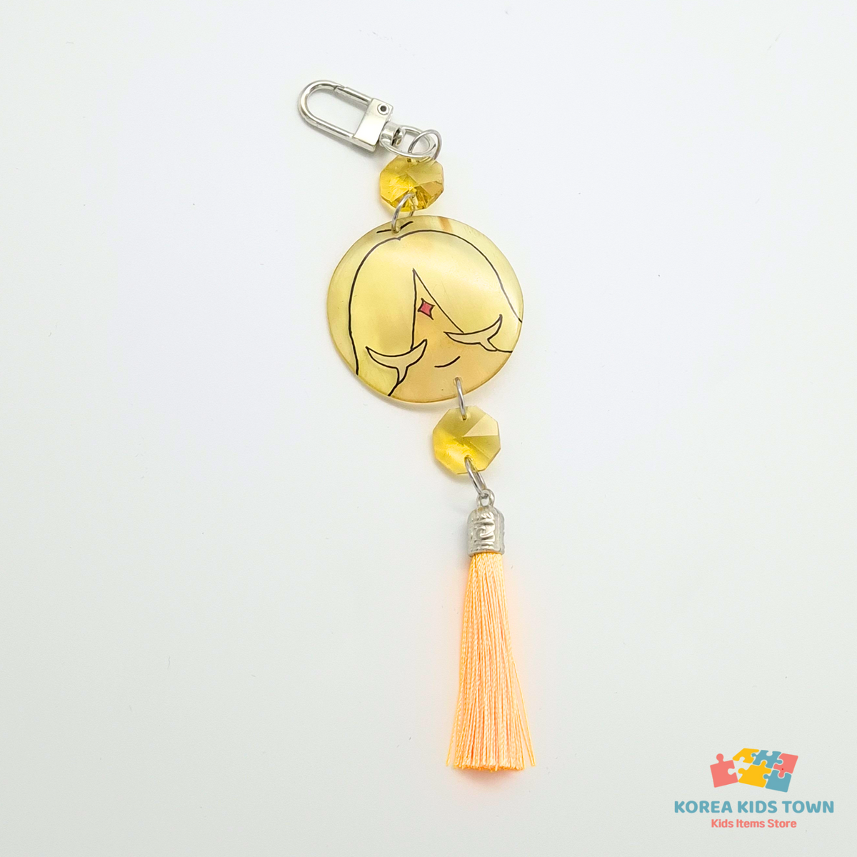 CookieRun Kingdom Shadow Milk, Pure Vanilla Artisan Hand-crafted Hwagak Keyring