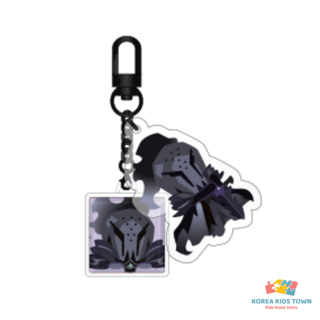 CookieRun Kingdom LED Keycap Keyring 8 Types Choice / Shadow Milk Pure Vanilla