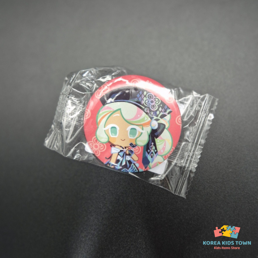 CookieRun Bites Collab Can Badge Pin Button