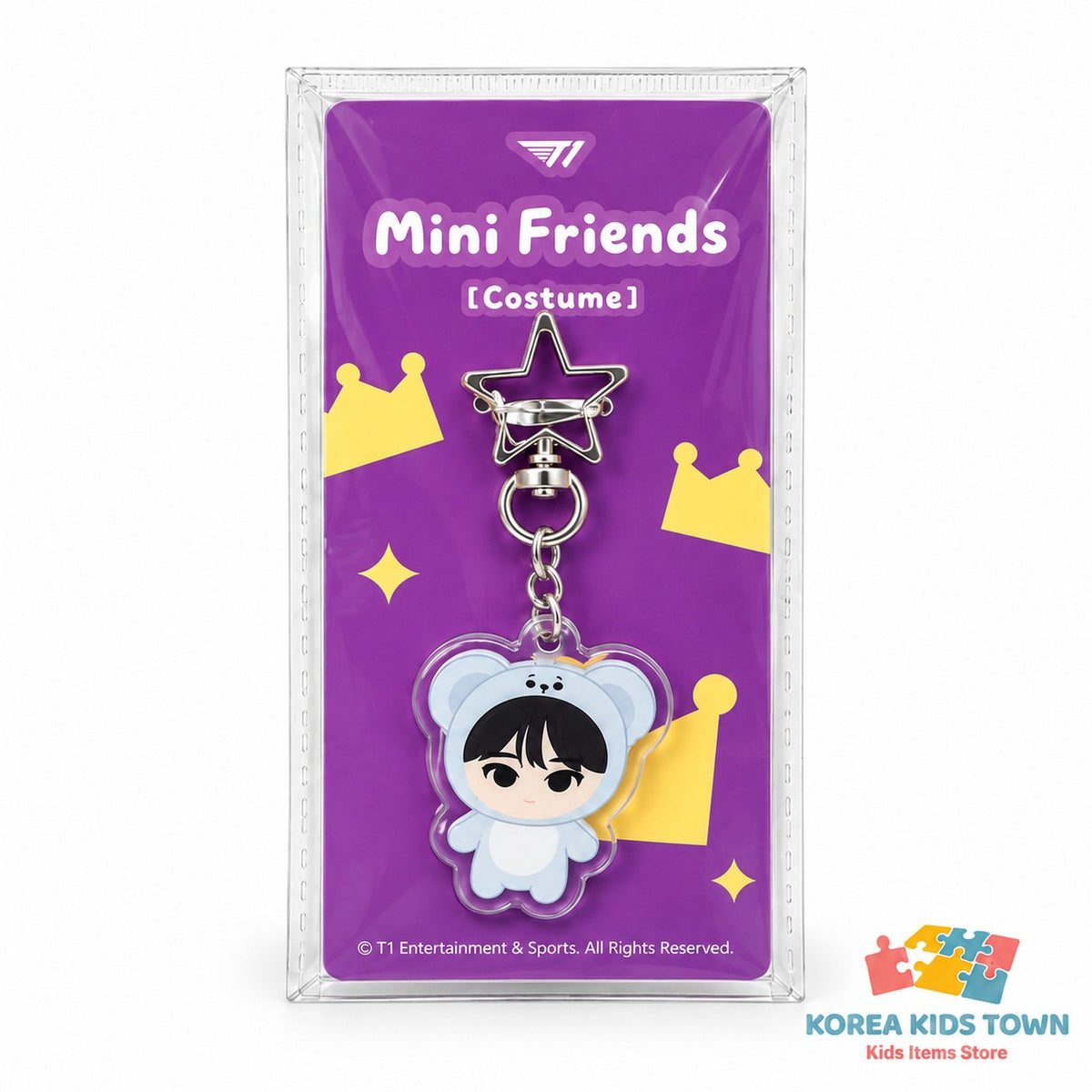 T1 Mini Friends Costume Acrylic Keyring