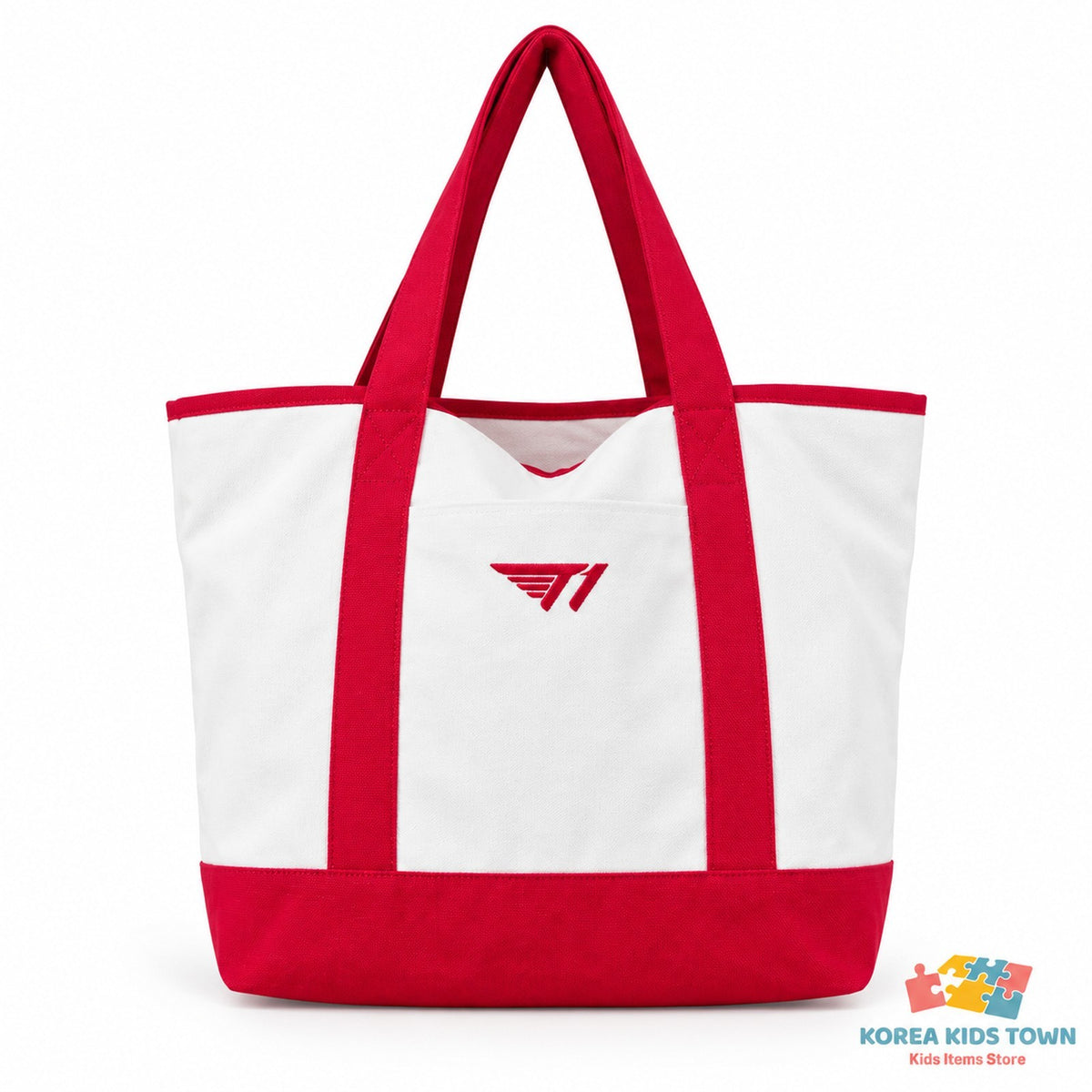 T1 Logo Large Tote Bag