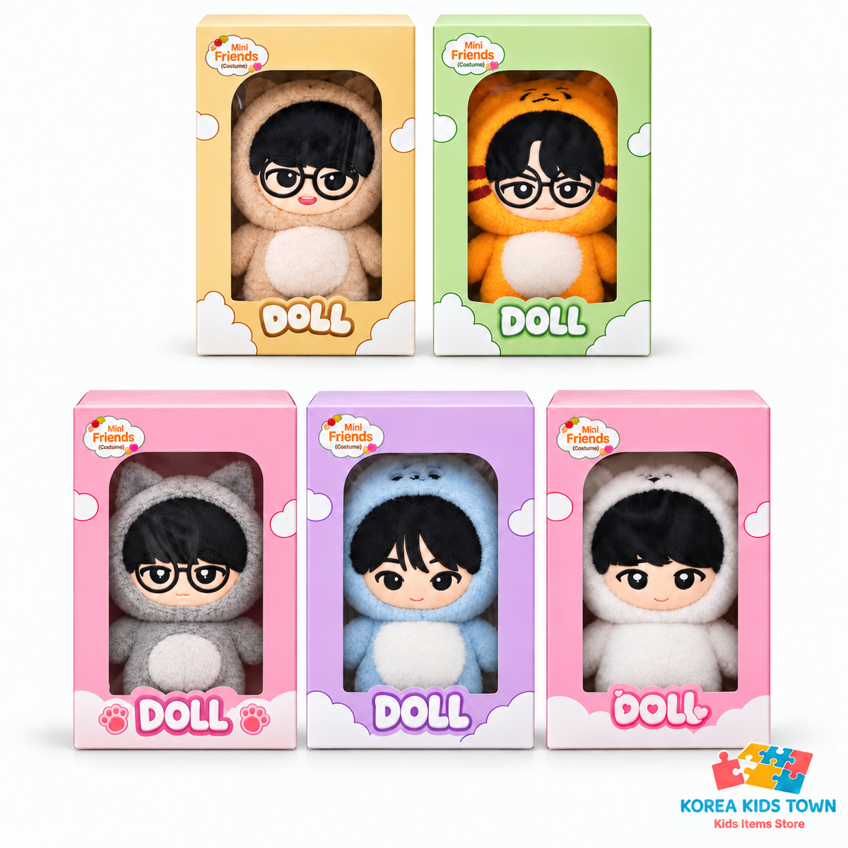 T1 Mini Friends Costume Doll Keyring