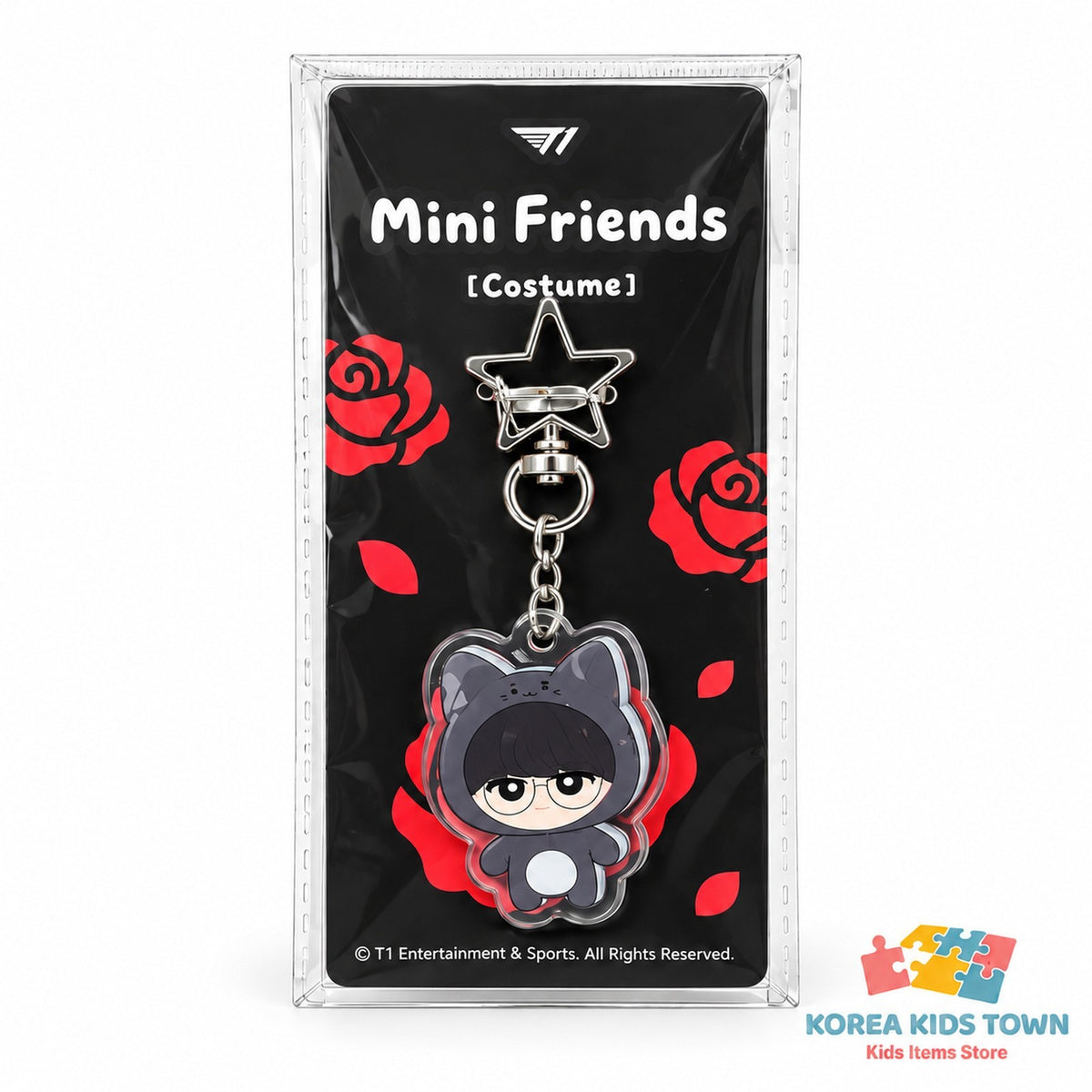 T1 Mini Friends Costume Acrylic Keyring