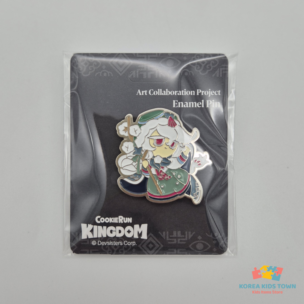 CookieRun Kingdom Pin Badge Brooch Korea (BEAST COOKIE, Shadow Milk)