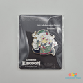 CookieRun Kingdom Pin Badge Brooch Korea (BEAST COOKIE, Shadow Milk)