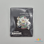 CookieRun Kingdom Pin Badge Brooch Korea (BEAST COOKIE, Shadow Milk)