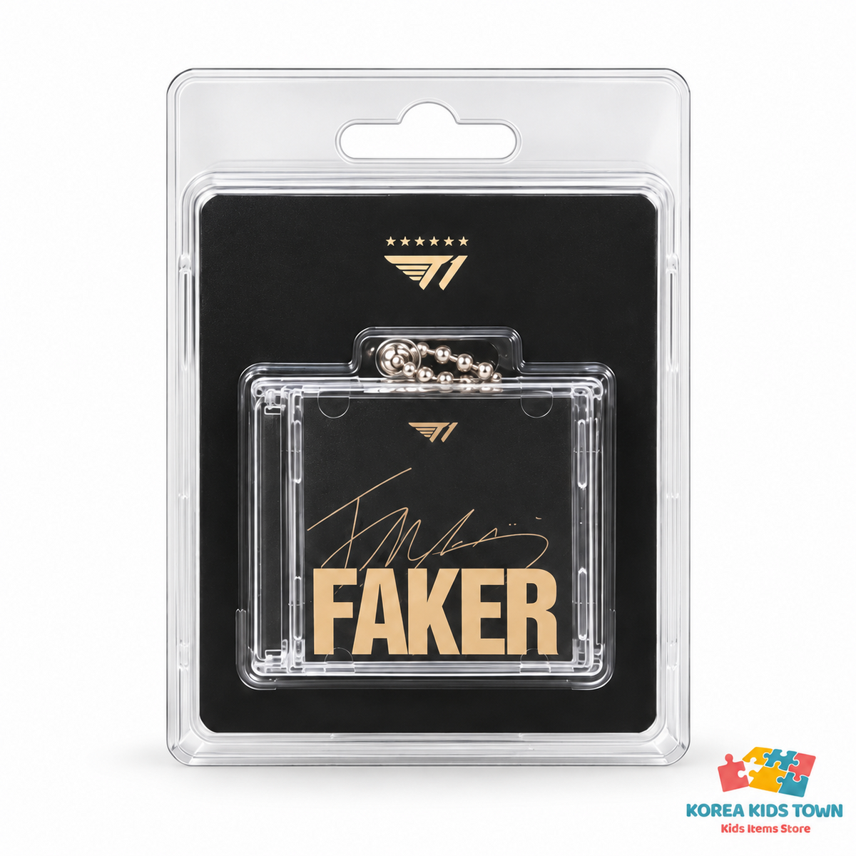 T1 Legacy NFC CD Keyring — Player Signature