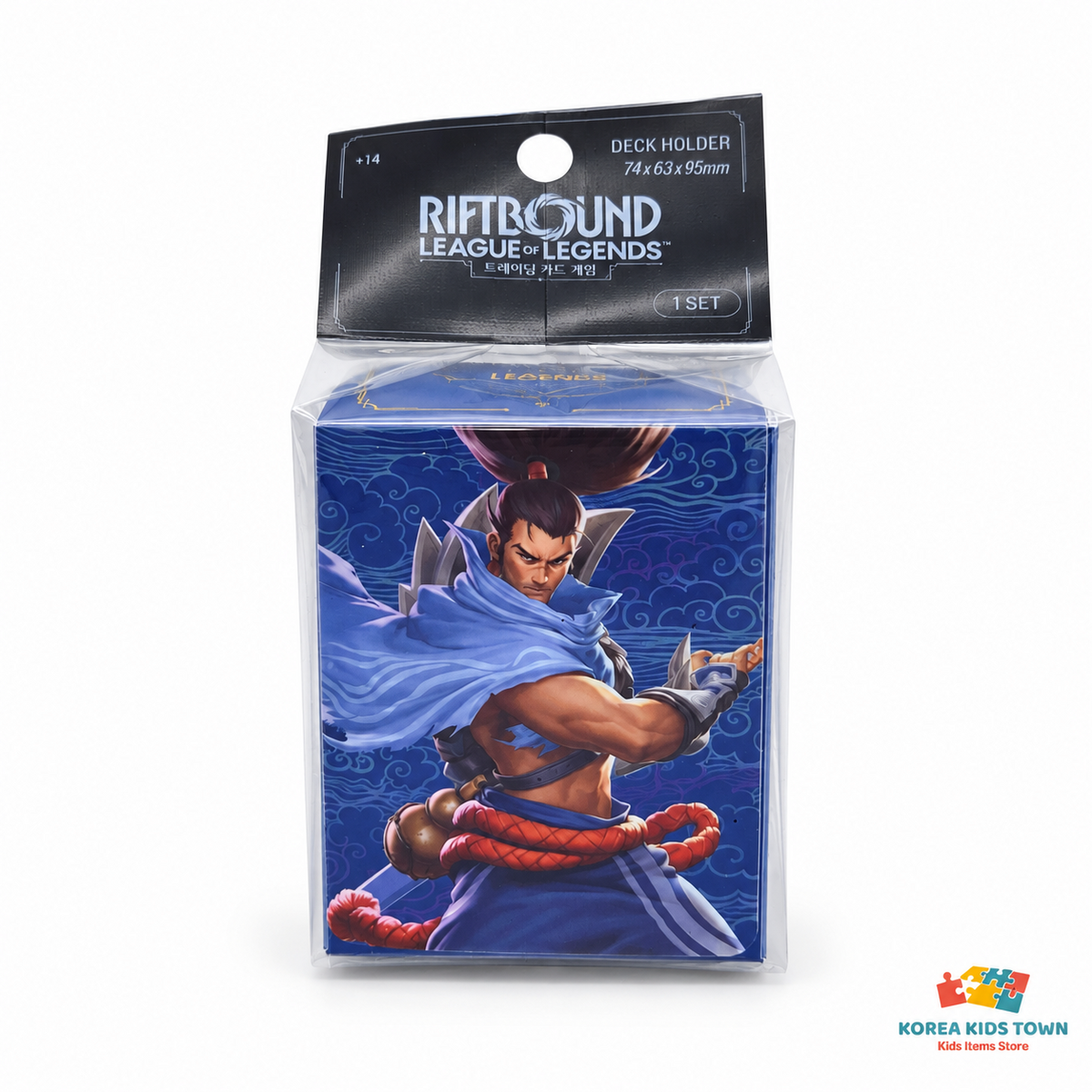 Riftbound Official Deck Box / Deck Case — Ahri / Yasuo / Jinx / Lee Sin