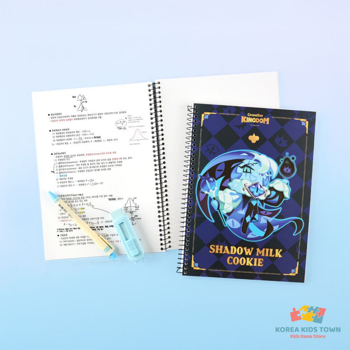 CookieRun Kingdom Brand New Goods (Shadow Milk, Notes/ mouse pad)