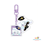 CookieRun Kingdom LED Keycap Keyring 8 Types Choice / Shadow Milk Pure Vanilla
