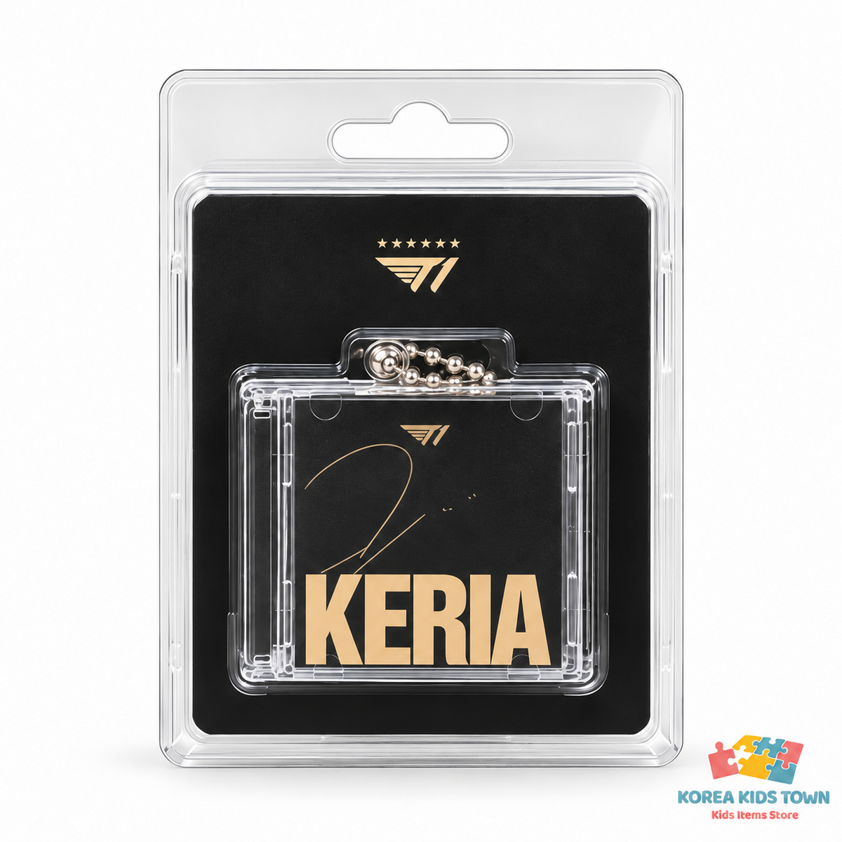 T1 Legacy NFC CD Keyring — Player Signature