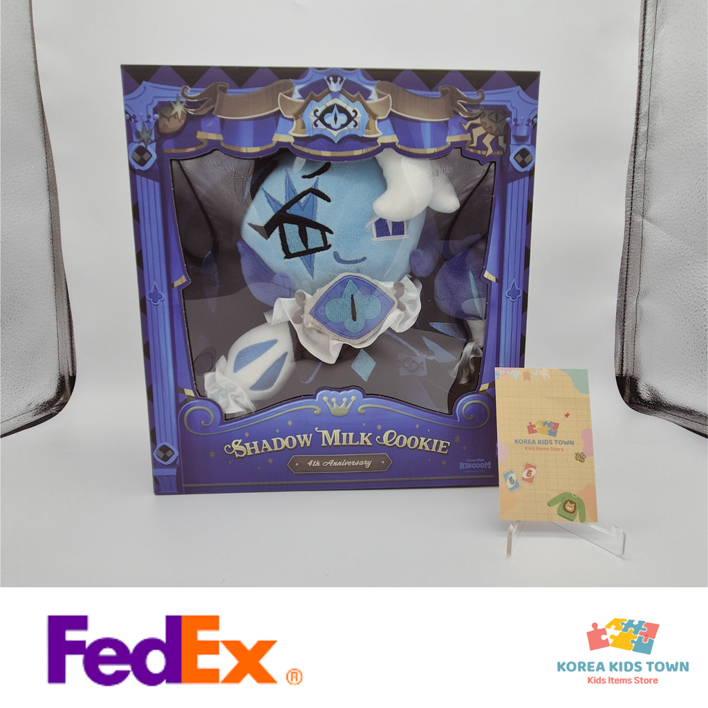 CookieRun Kingdom Shadow Milk Cookie Plush Doll Official Korea