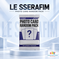 STARPHOTOCARD LE SSERAFIM Official Photocard Random Pack