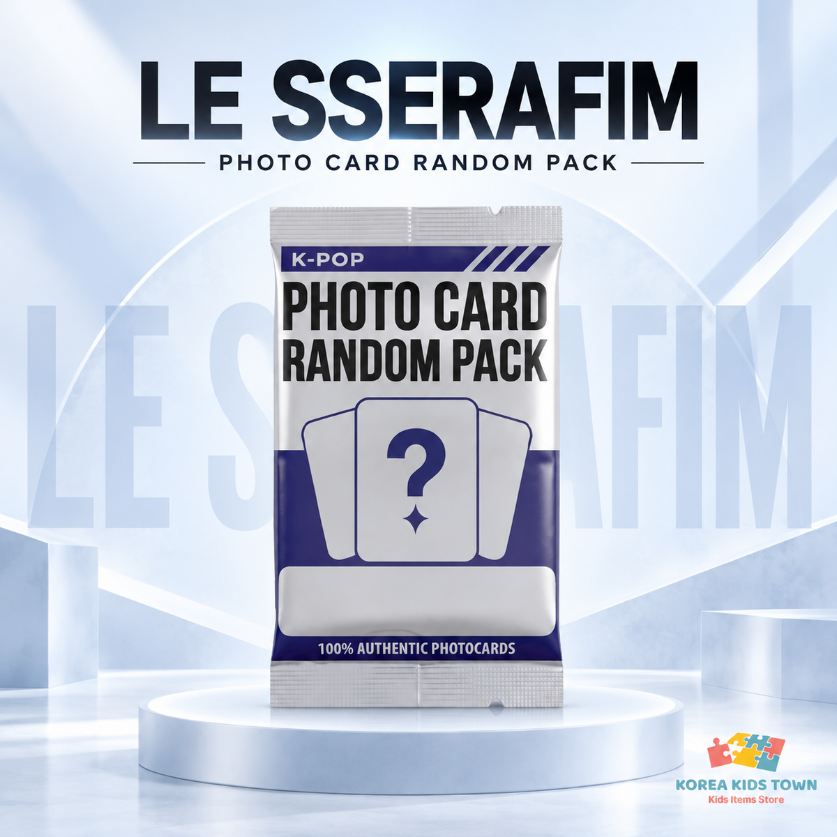 STARPHOTOCARD LE SSERAFIM Official Photocard Random Pack