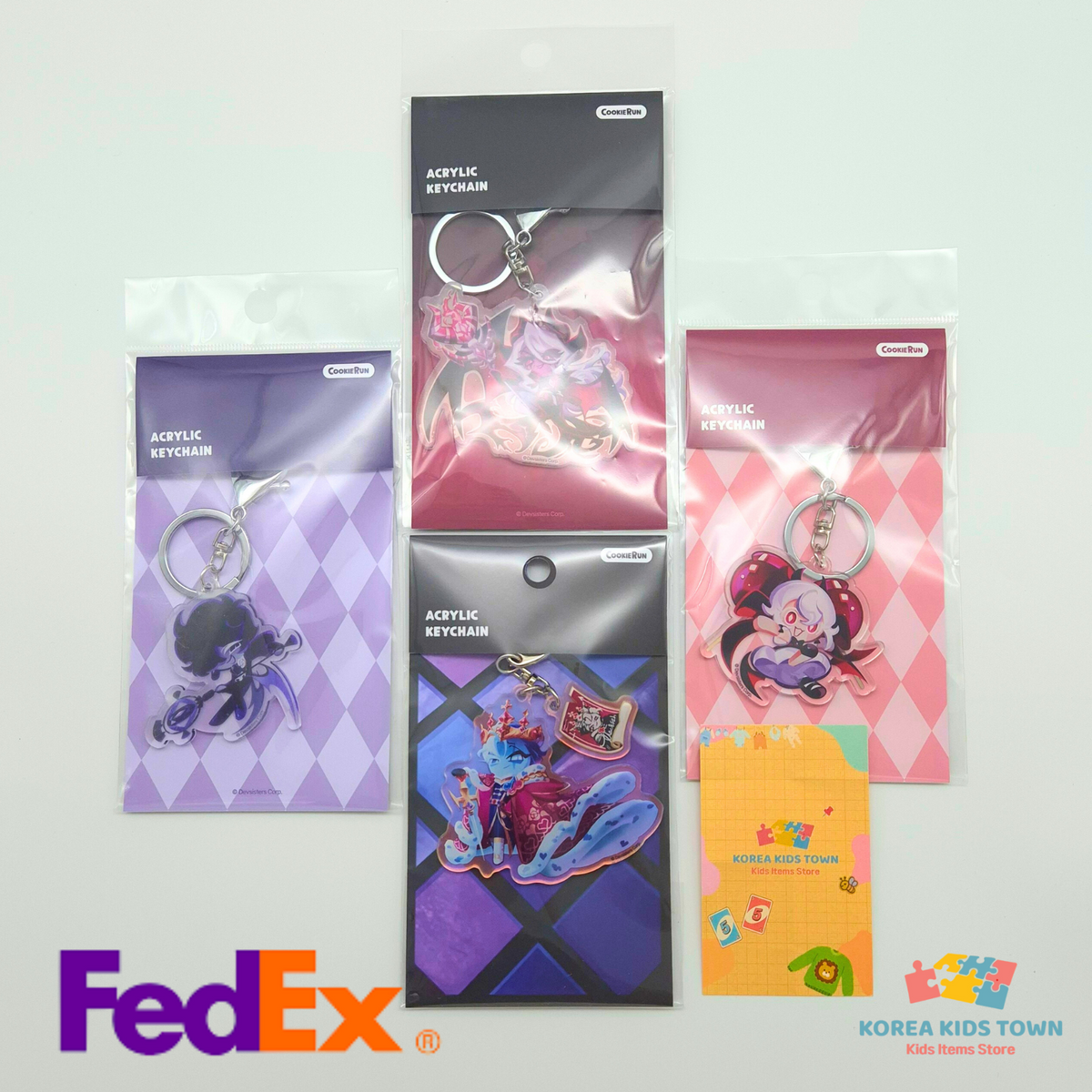 CookieRun Kingdom 5th Anniversary Acrylic Keyring