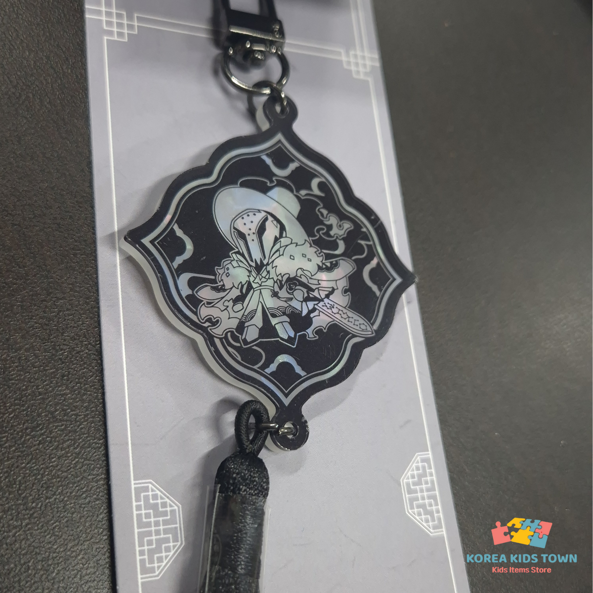 CookieRun Kingdom Mother of Pearl Keyring A type Bag Charm Korea Art