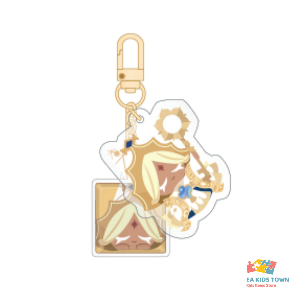 CookieRun Kingdom LED Keycap Keyring 8 Types Choice / Shadow Milk Pure Vanilla