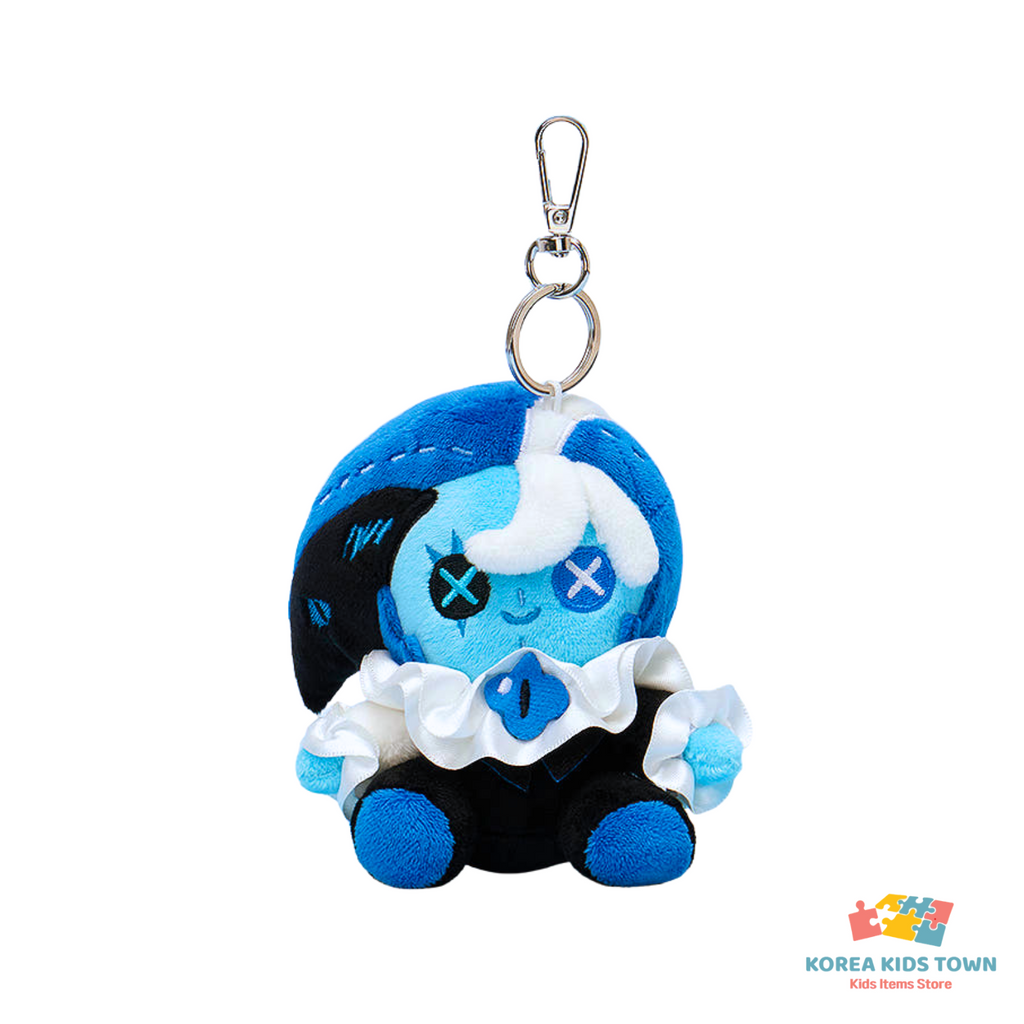 CookieRun Kingdom Mini Plush Keyring Korea (Shadow Milk, Pure Vanilla)