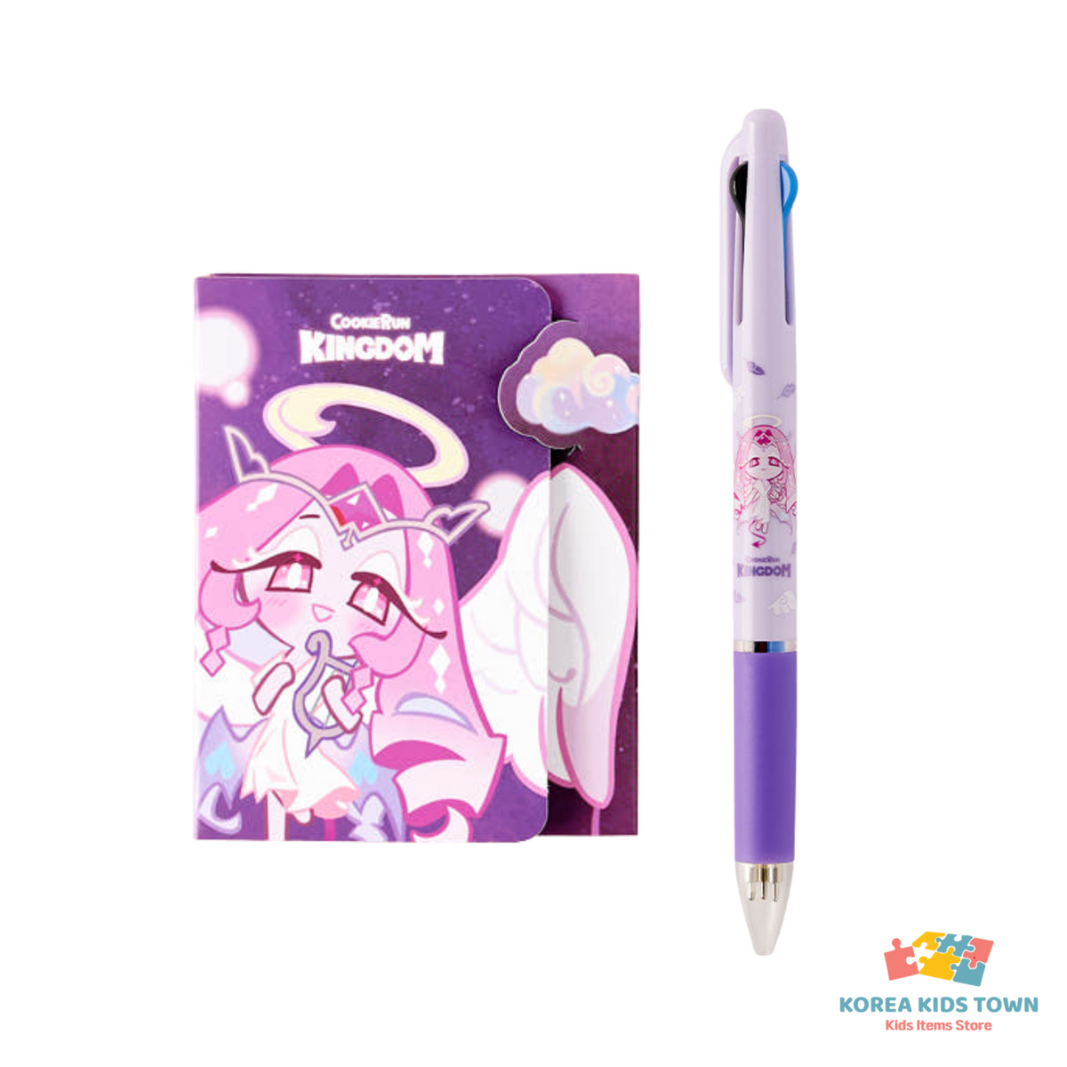 CookieRun Kingdom Brand New Goods (Shadow Milk, memo pad /3 color pen)