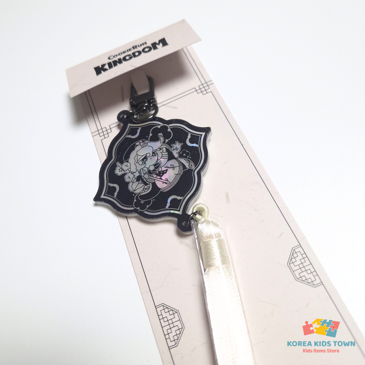 CookieRun Kingdom Mother of Pearl Keyring A type Bag Charm Korea Art
