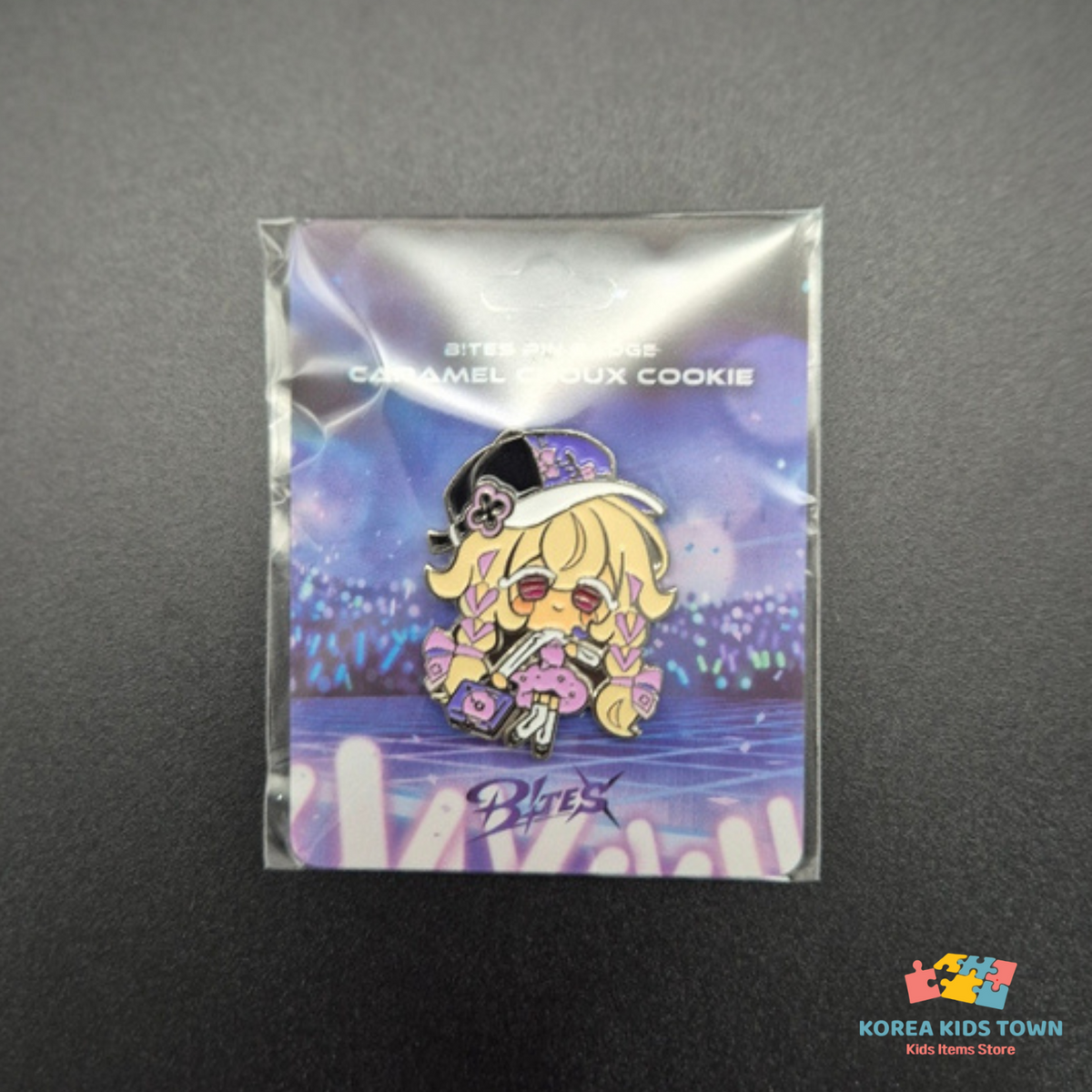 CookieRun Bites Collab Pin Badge Metal Brooch Bag Accessory