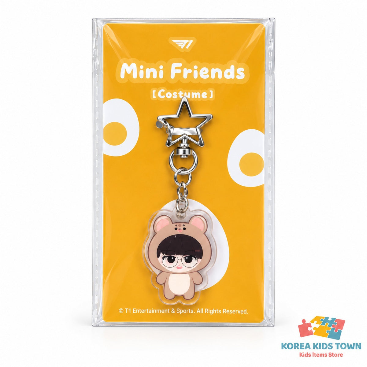 T1 Mini Friends Costume Acrylic Keyring