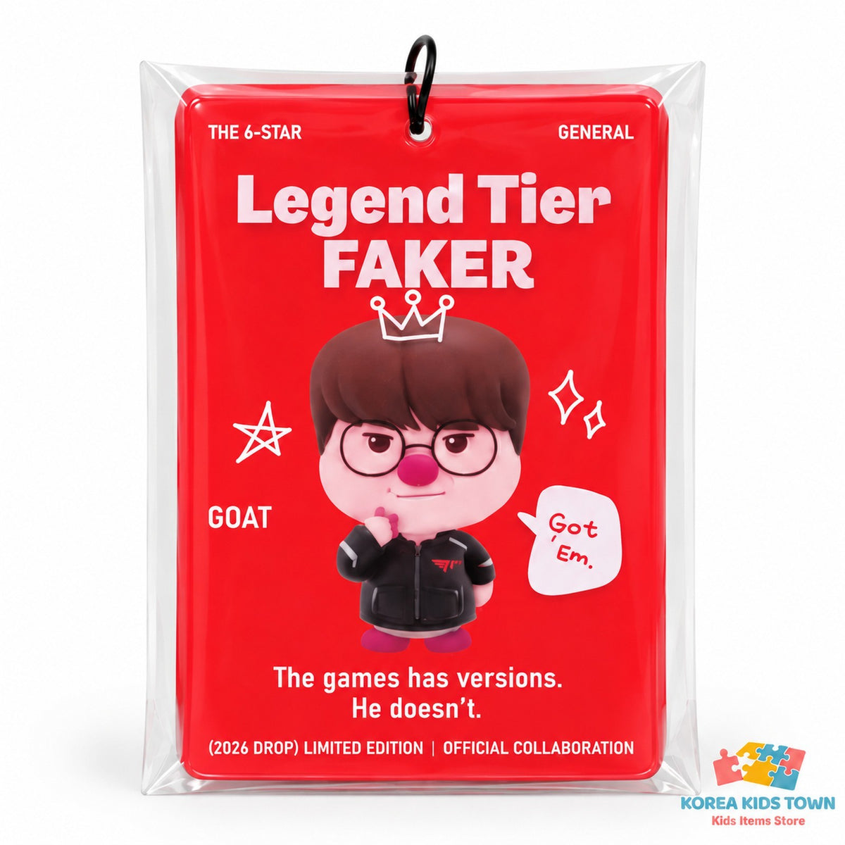 T1 x Zanmang Loopy Acrylic Keychain