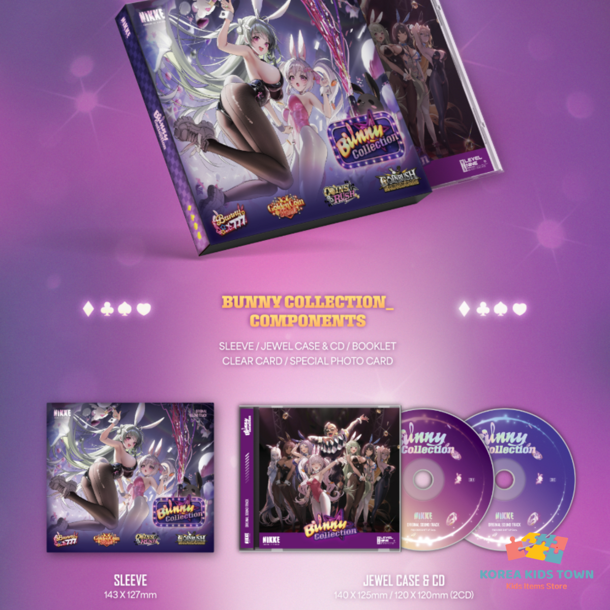 [Pre-Order] Goddess of Victory: NIKKE Bunny Collection Album — Official Soundtrack – photo 2