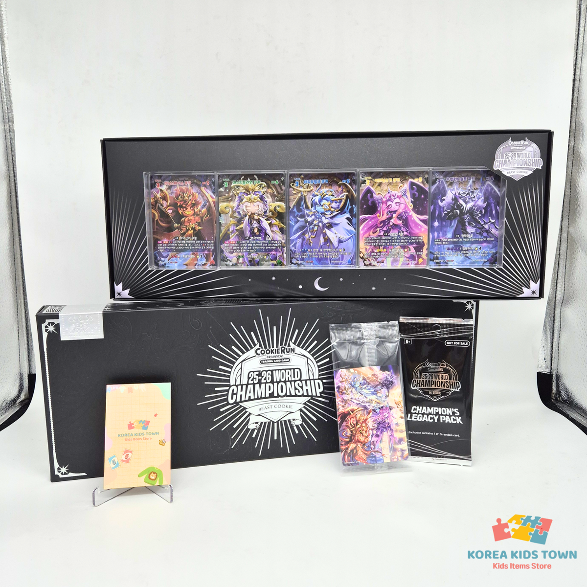 CookieRun Braverse World Championship Card Set — Beast Cookie + 1 Promo Pack
