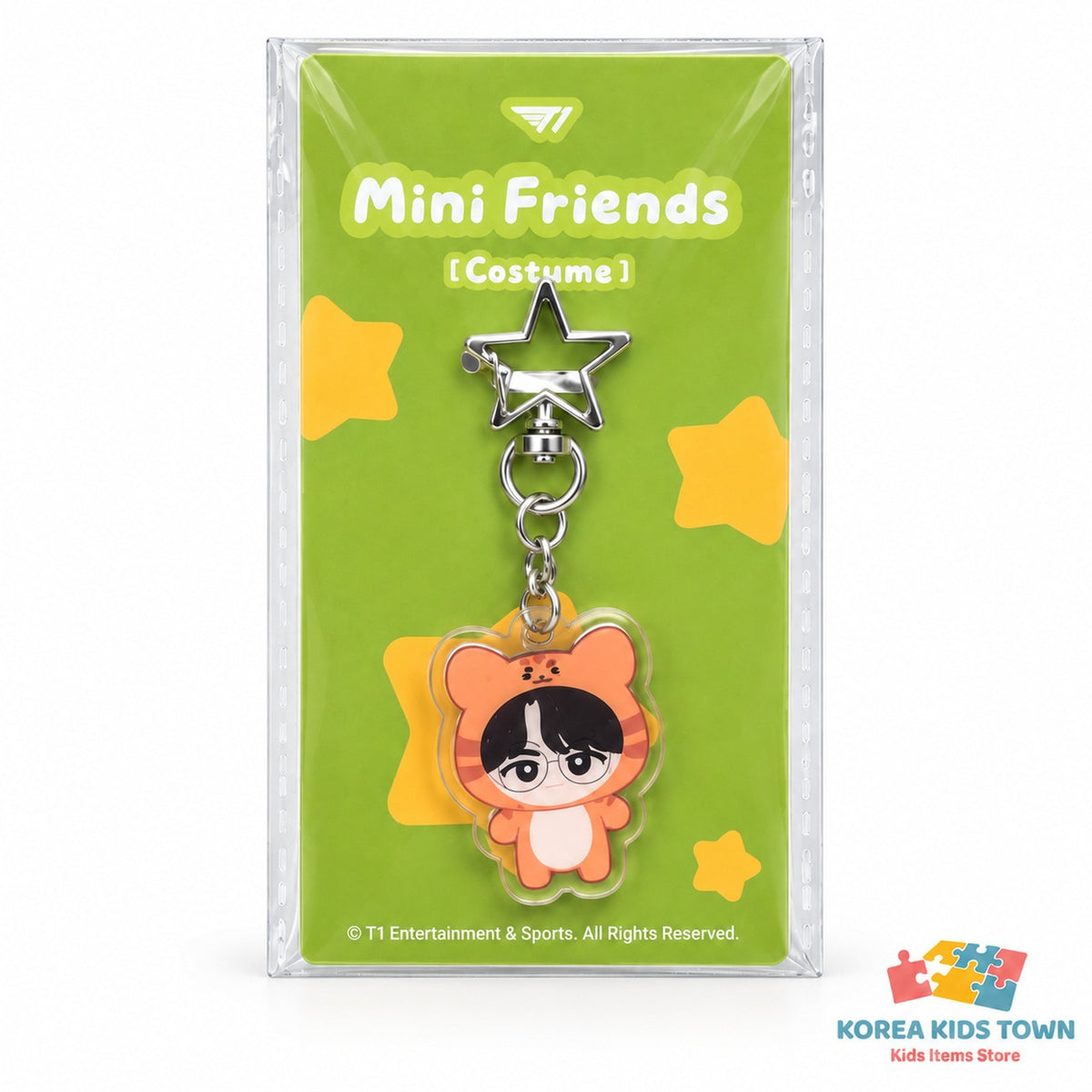 T1 Mini Friends Costume Acrylic Keyring