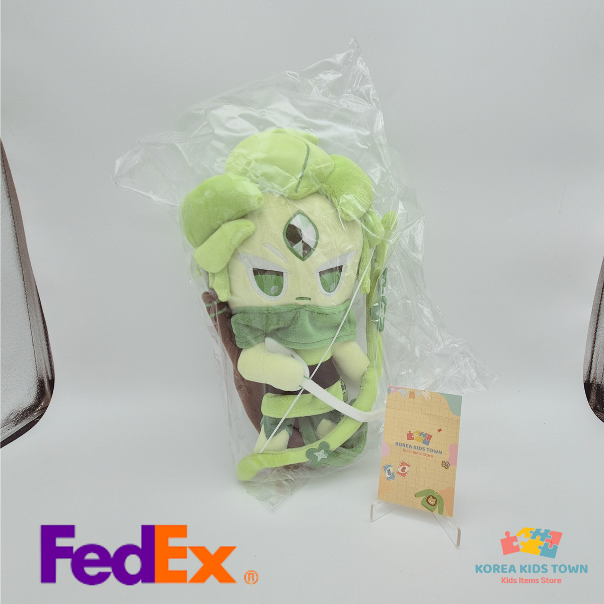 CookieRun Kingdom Cookie Plush Doll Stuffed Toy Korea (Wind & Fire)