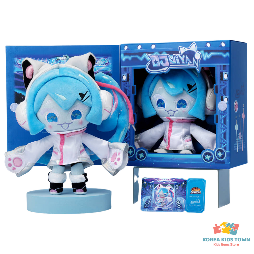 CookieRun OvenSmash DJ MIYA Plush Doll Official Korea