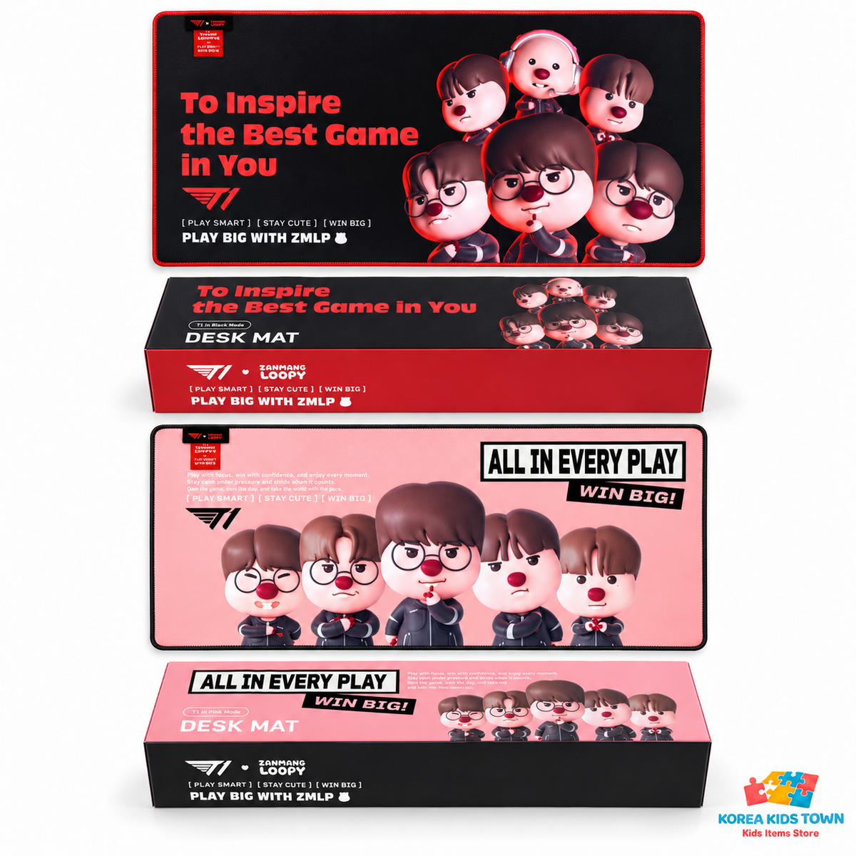 T1 x Zanmang Loopy Extended Mouse Pad