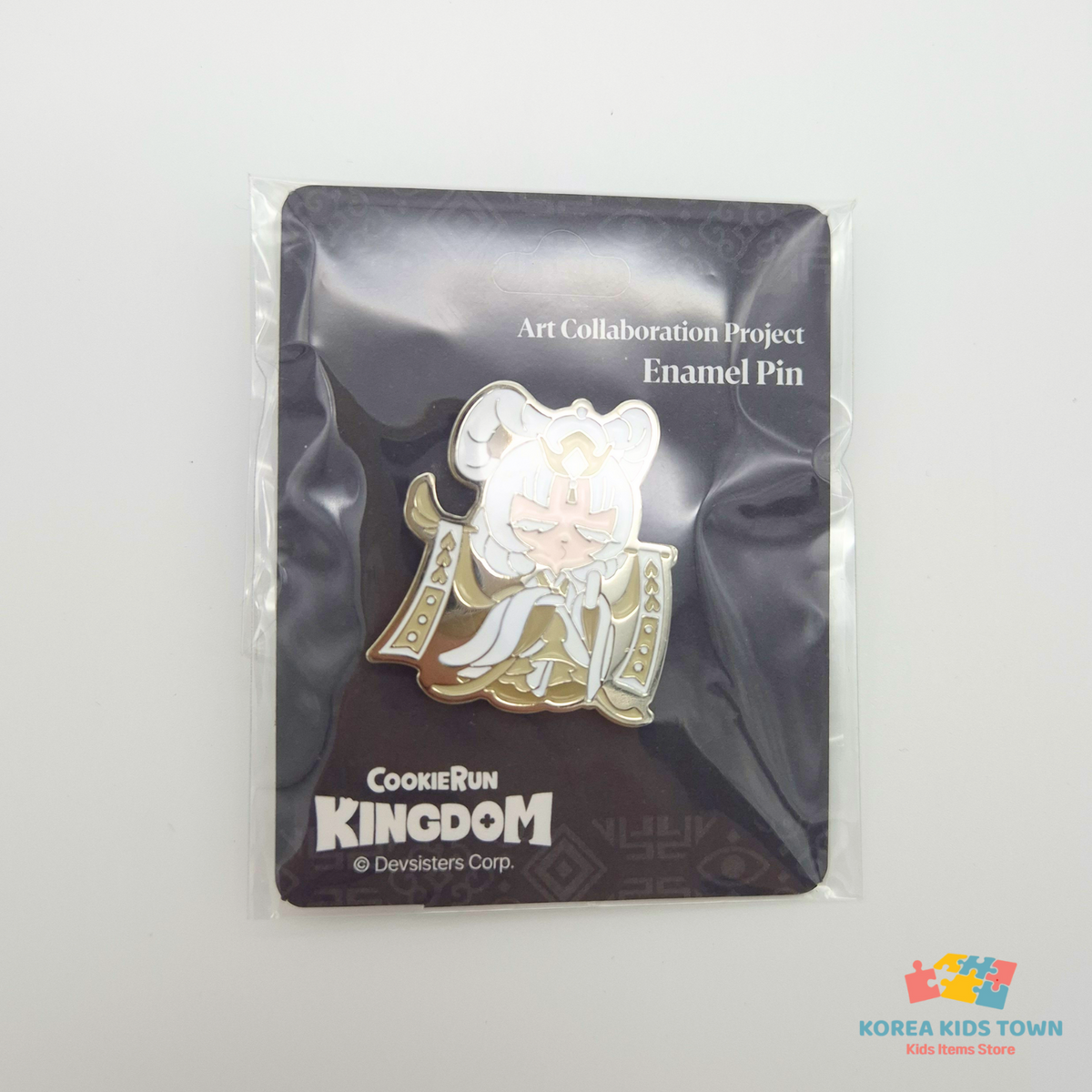 CookieRun Kingdom Pin Badge Brooch Korea (BEAST COOKIE, Shadow Milk)