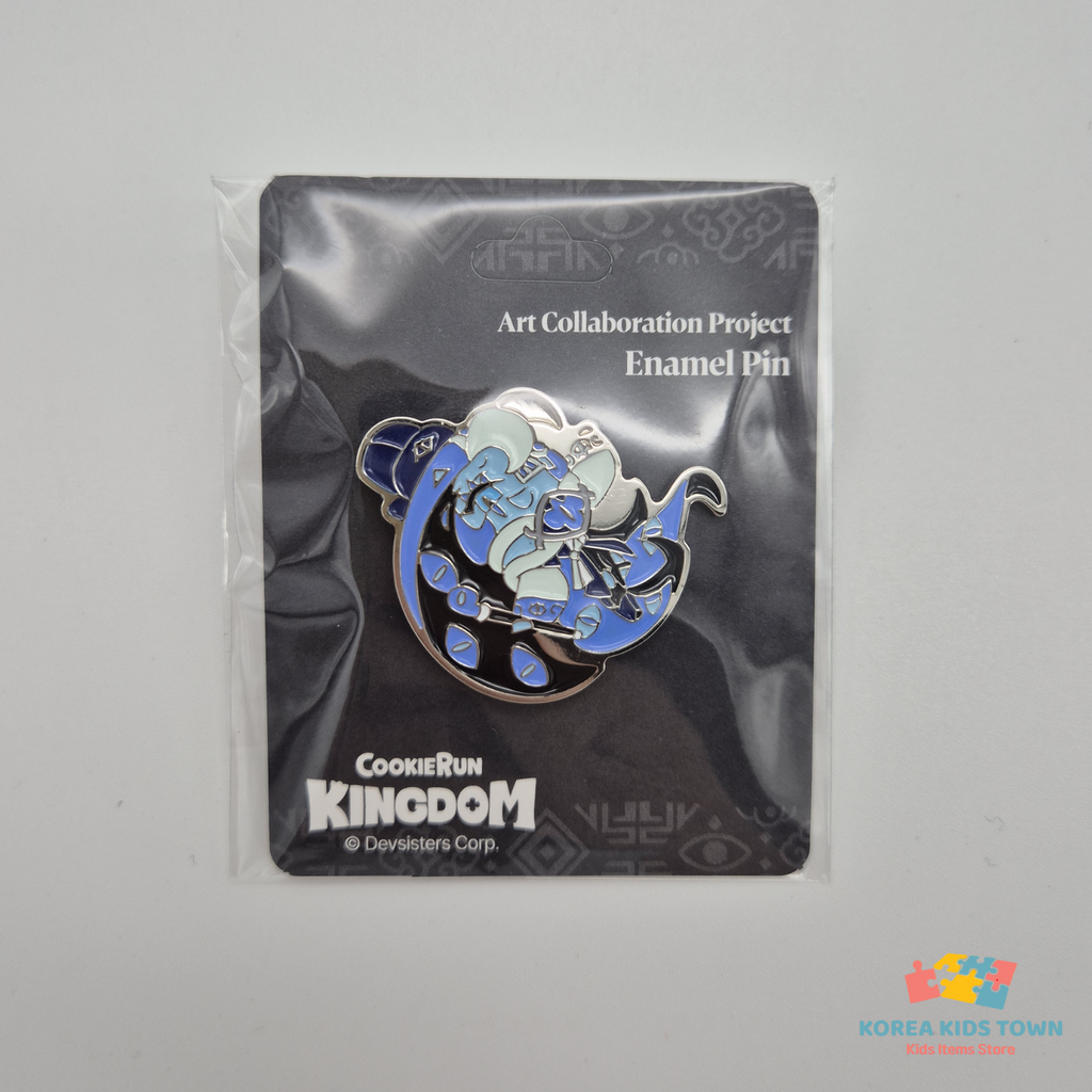 CookieRun Kingdom Pin Badge Brooch Korea (BEAST COOKIE, Shadow Milk)