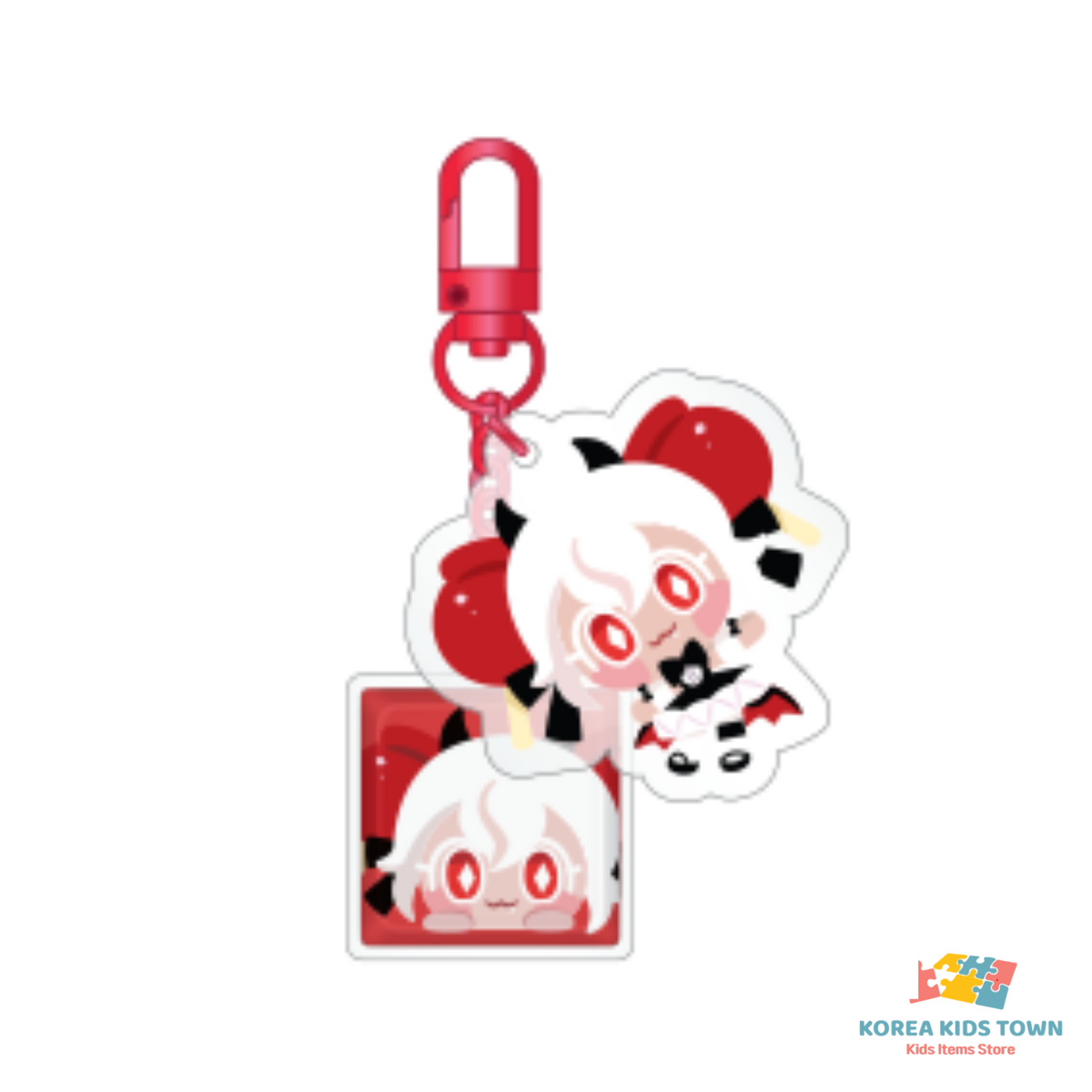 CookieRun Kingdom LED Keycap Keyring 8 Types Choice / Shadow Milk Pure Vanilla