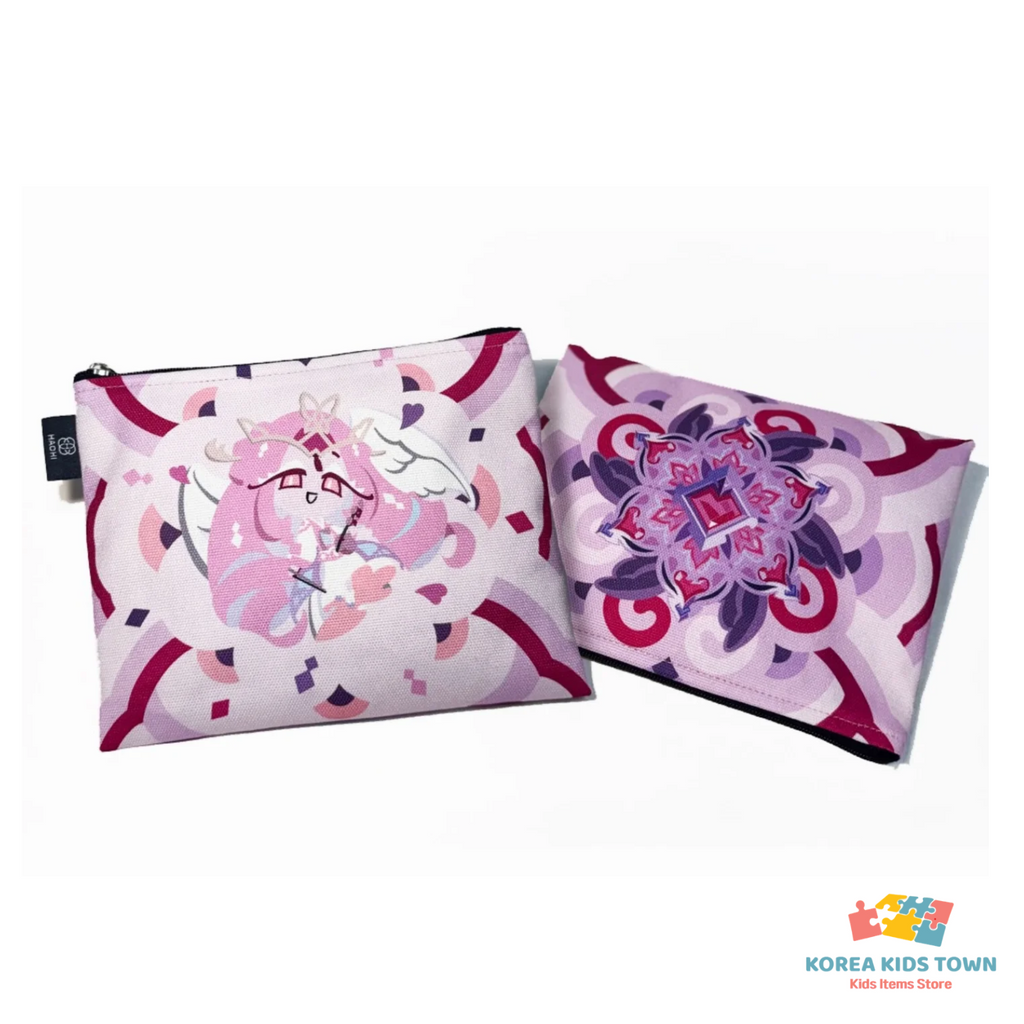 CookieRun Kingdom Pouch Korea(Shadow Milk, Pure Vanilla)