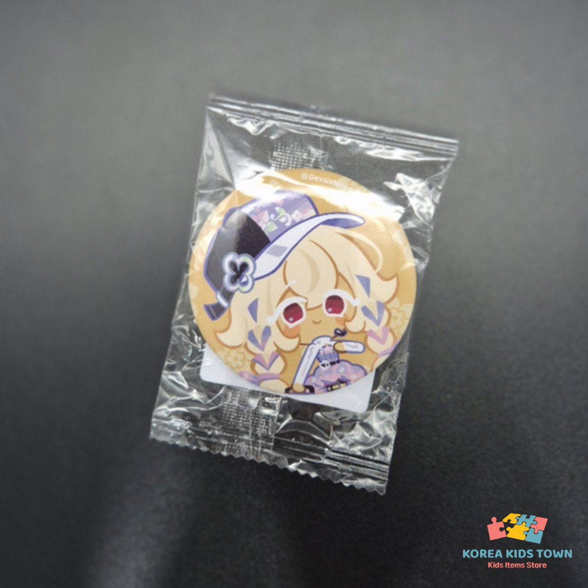 CookieRun Bites Collab Can Badge Pin Button
